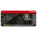 Stabilo pen 68 metallic etui 8 kleuren