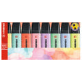 Stabilo Boss Original Pastell-Textmarker-Set mit 8 Stiften