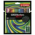Abi stlo greencolors etui 24 kleuren