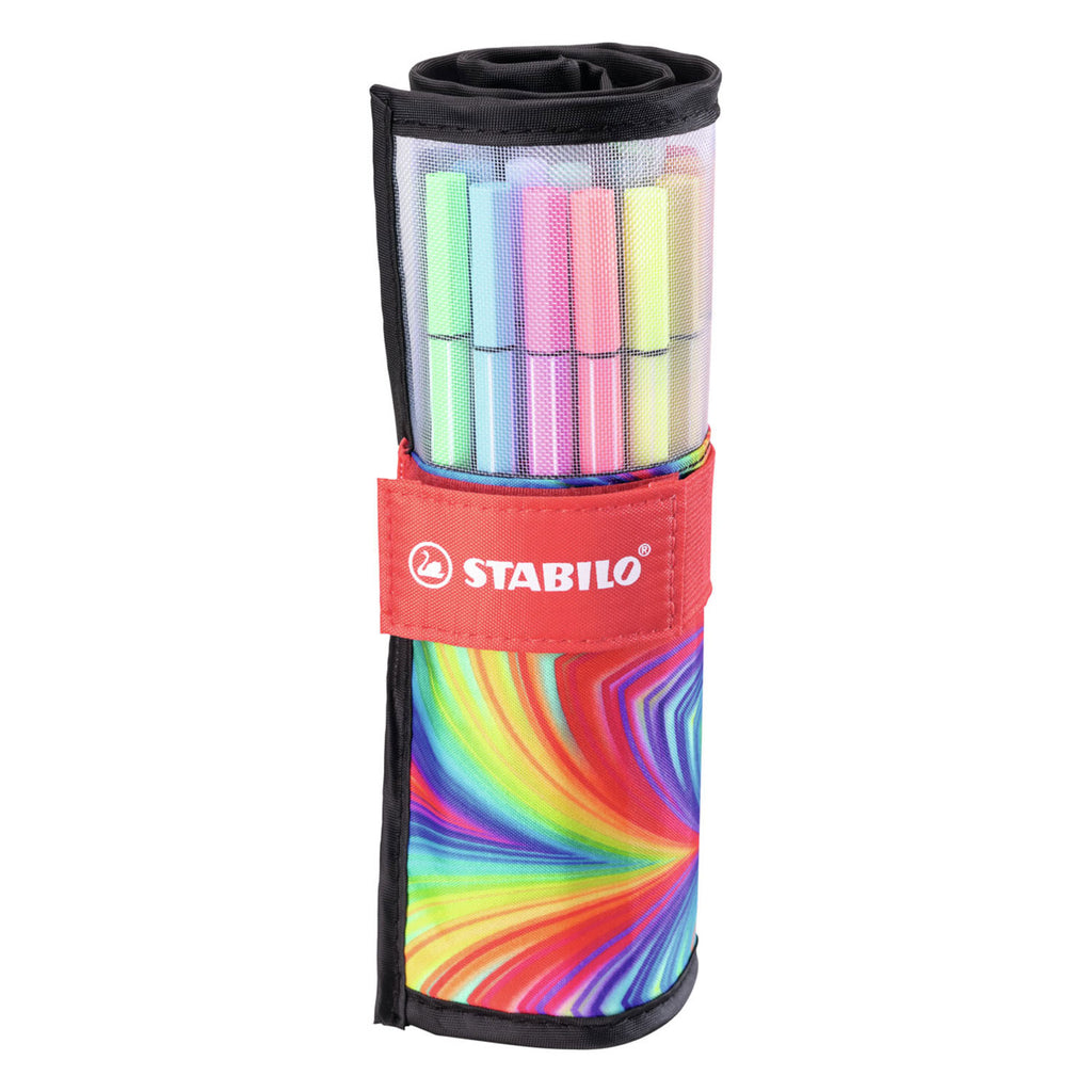 Stabilo Stift 68 – Filzstift – Künstlerisches Roller-Set mit 25 Teilen
