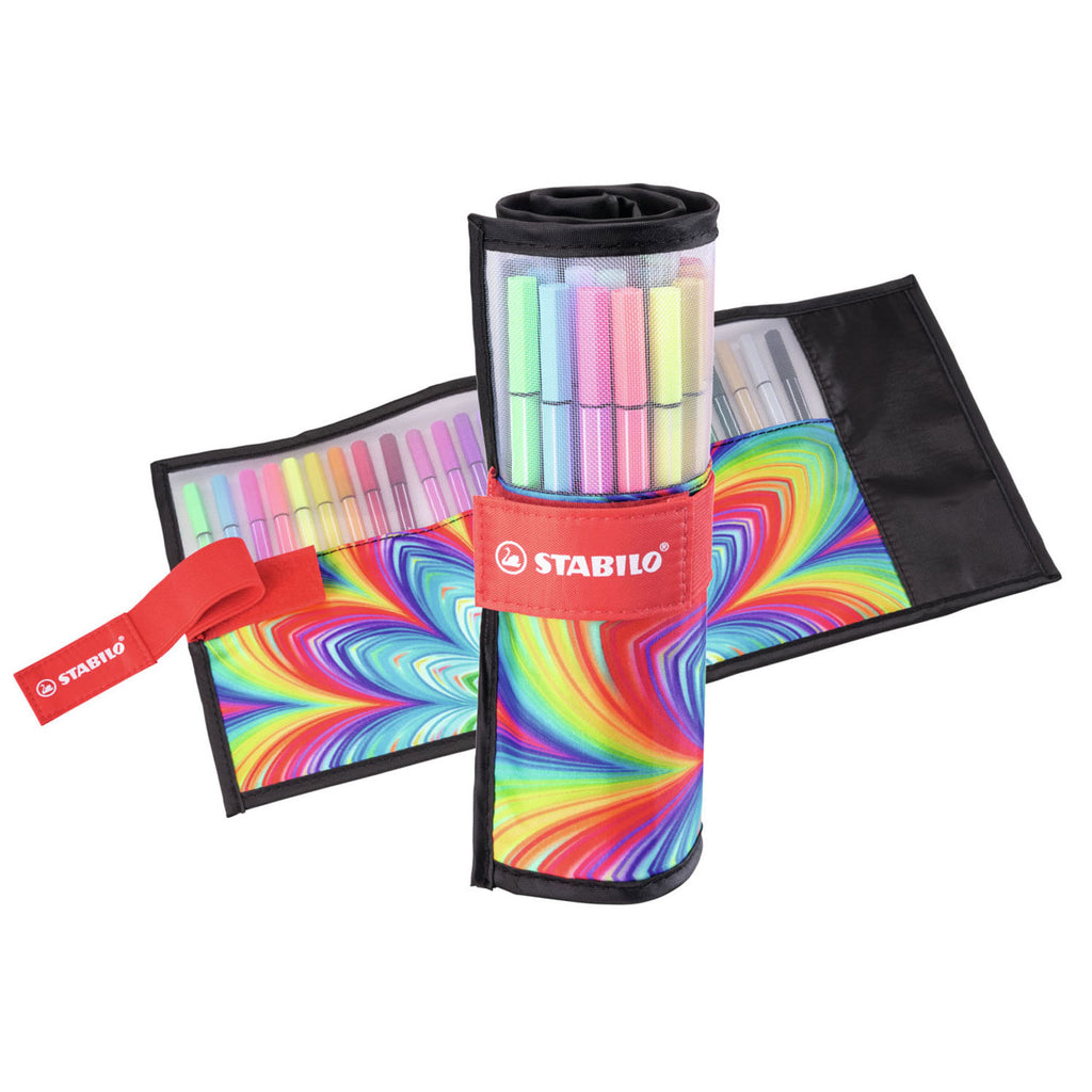 Stabilo Stift 68 – Filzstift – Künstlerisches Roller-Set mit 25 Teilen