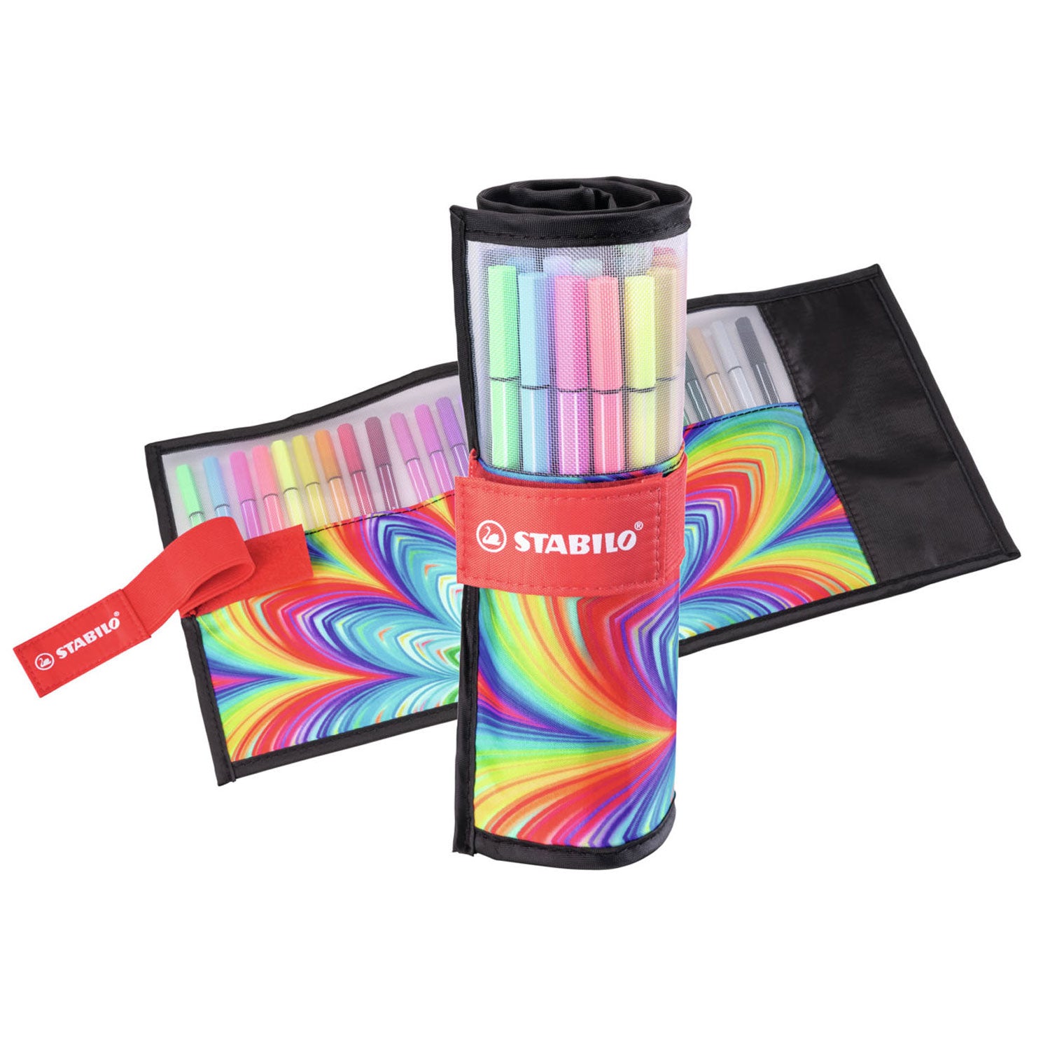 Stabilo Stift 68 – Filzstift – Künstlerisches Roller-Set mit 25 Teilen