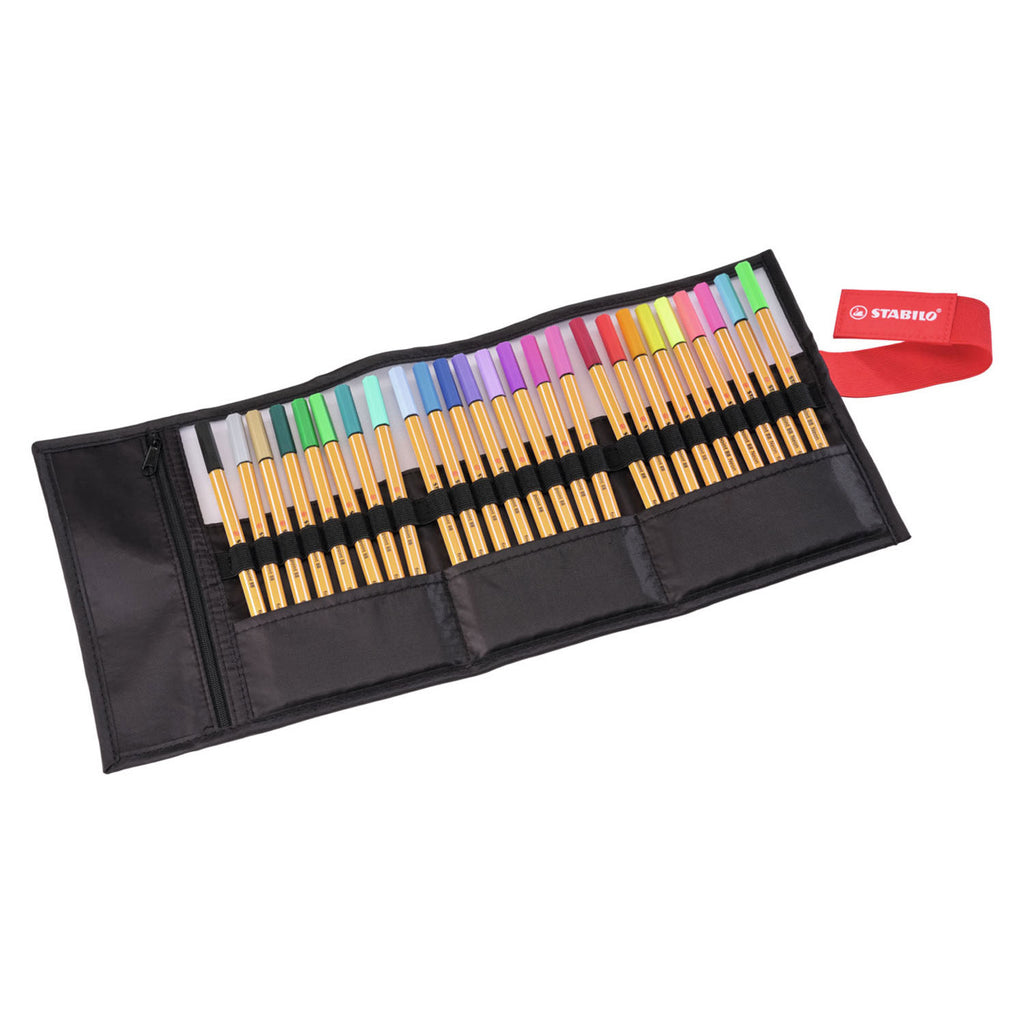 Stabilo Point 88 – Fineliner- und Roller-Set, 25-teilig