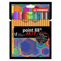 Stabilo Point 88 – Fineliner – Künstlerbedarf – 18er-Set