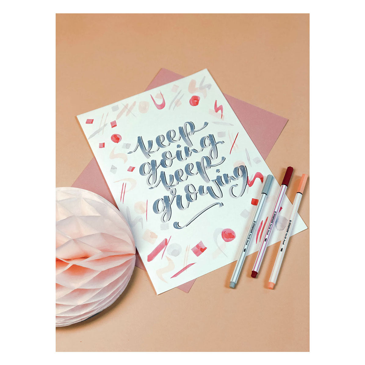 Stabilo pen 68 brush - viltstift - arty - set met 24 stuks