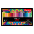 Stabilo Stift 68 - Filzstift - Arty - Metallset 65 Stück.