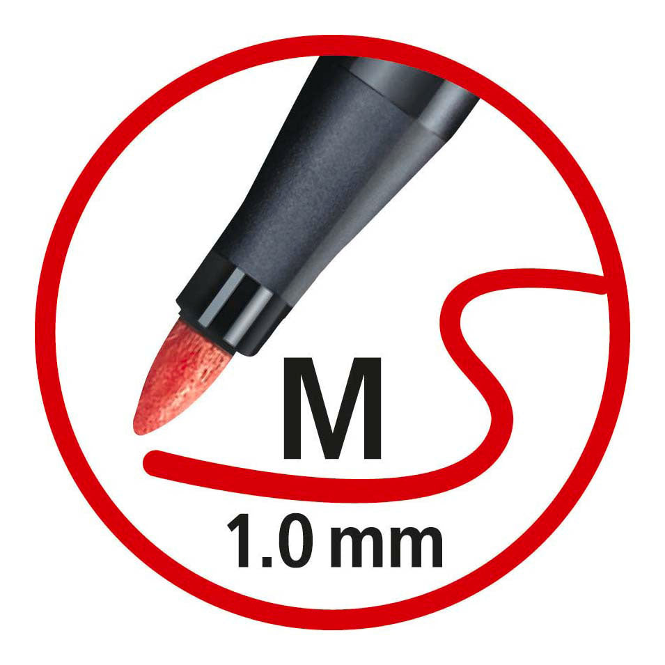Stabilo Stift 68 - Filzstift - Arty - Metallset 65 Stück.