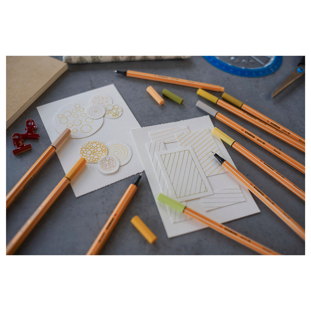Stabilo point 88 - fineliner - arty - set met 65 stuks