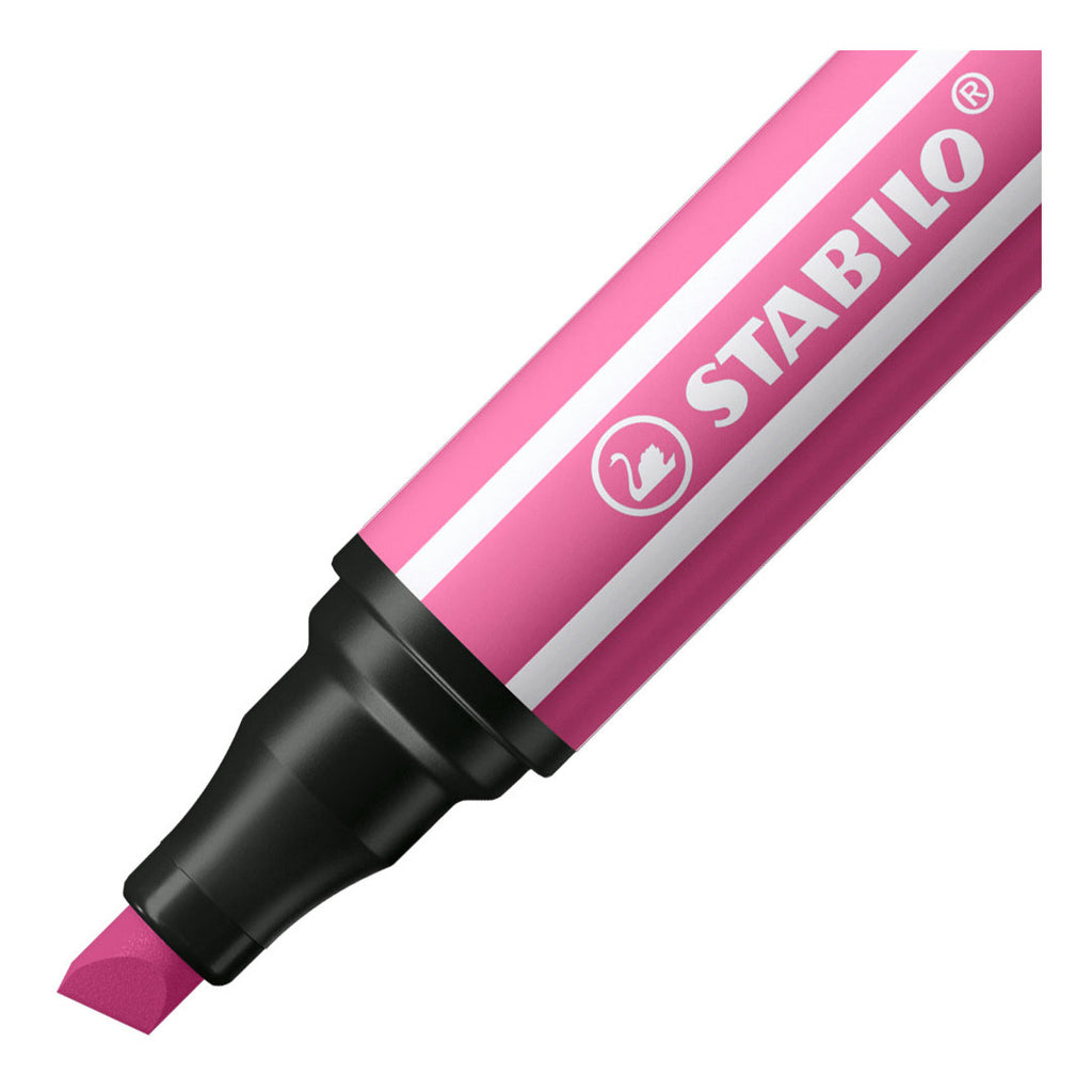 STABILO Stift 68 max – Filzstift mit dicker Keilspitze – Heliotrop