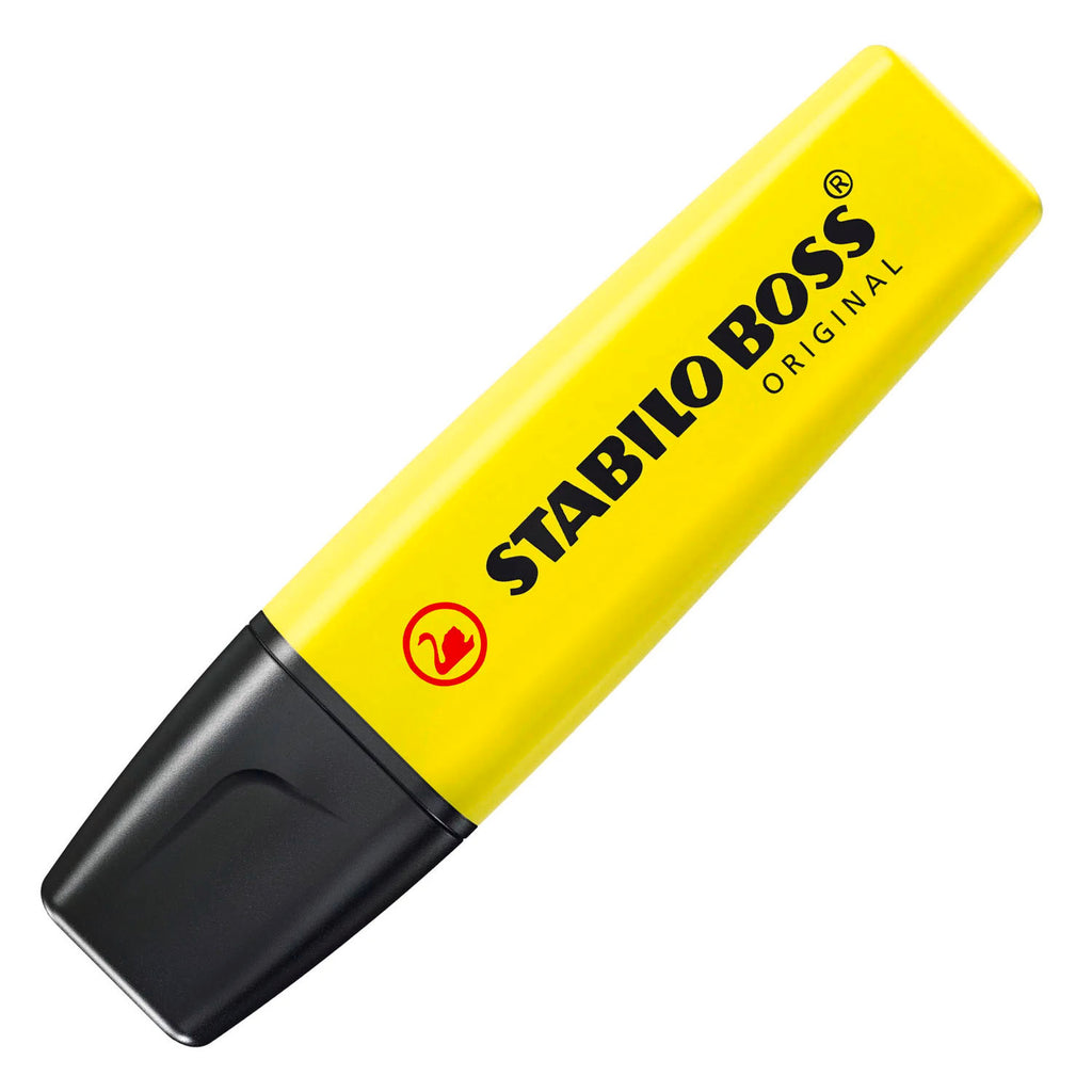 Stabilo boss original markeerstiften geel - 4st.