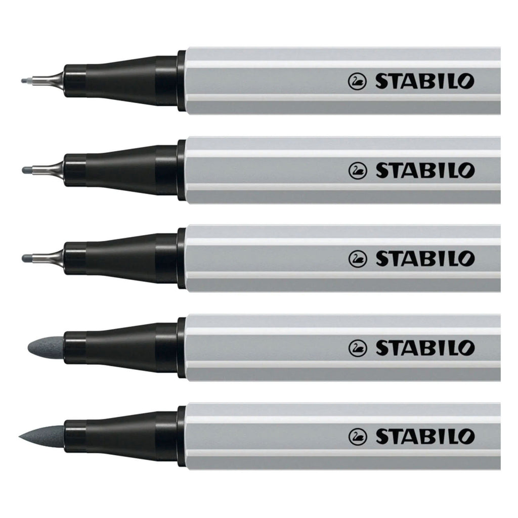 Stabilo creative tips arty pennen verschillende puntdiktes - 10dlg.