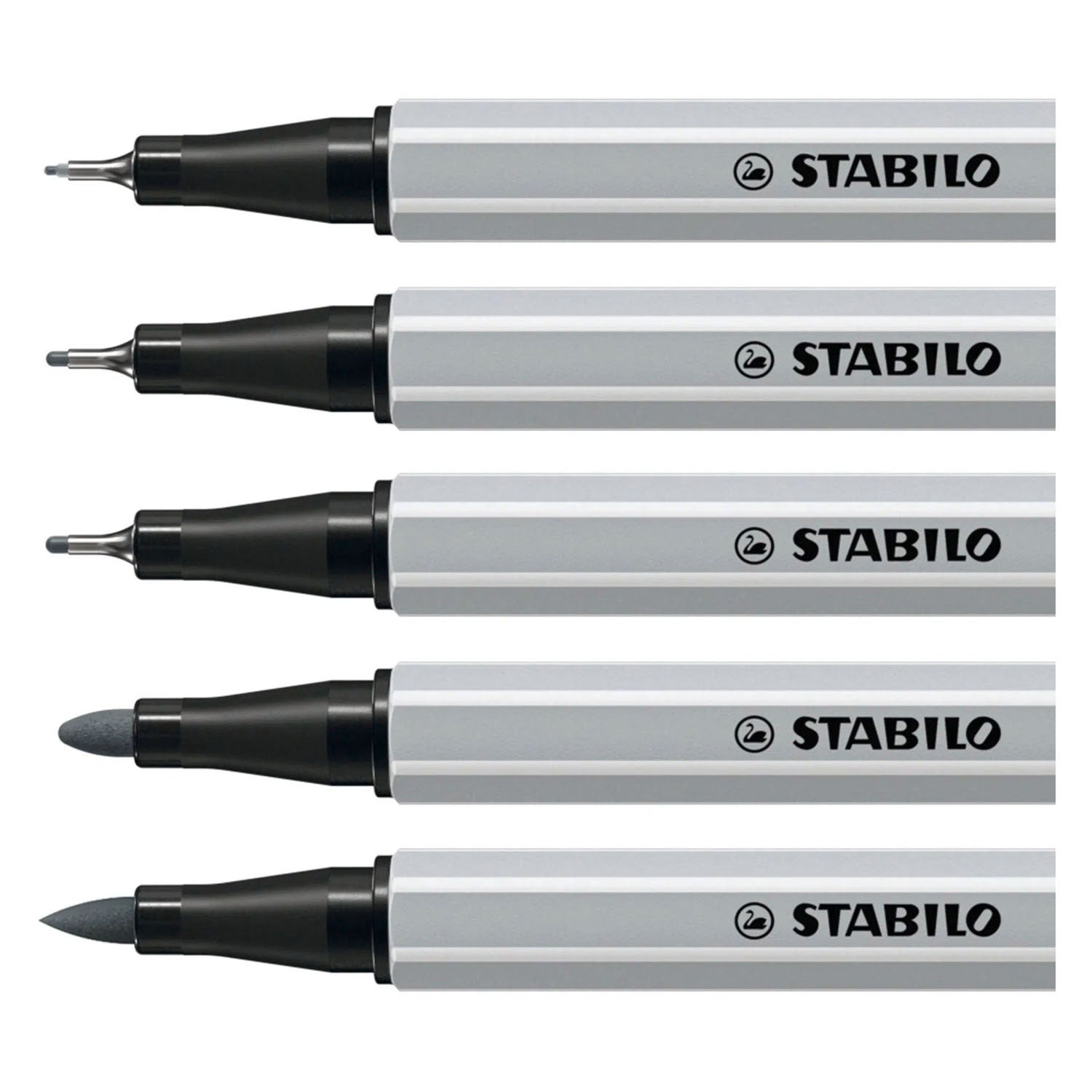 Stabilo creative tips arty pennen verschillende puntdiktes - 10dlg.