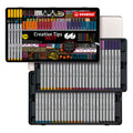 Stabilo creative tips arty pennen in metalen etui - 50dlg.