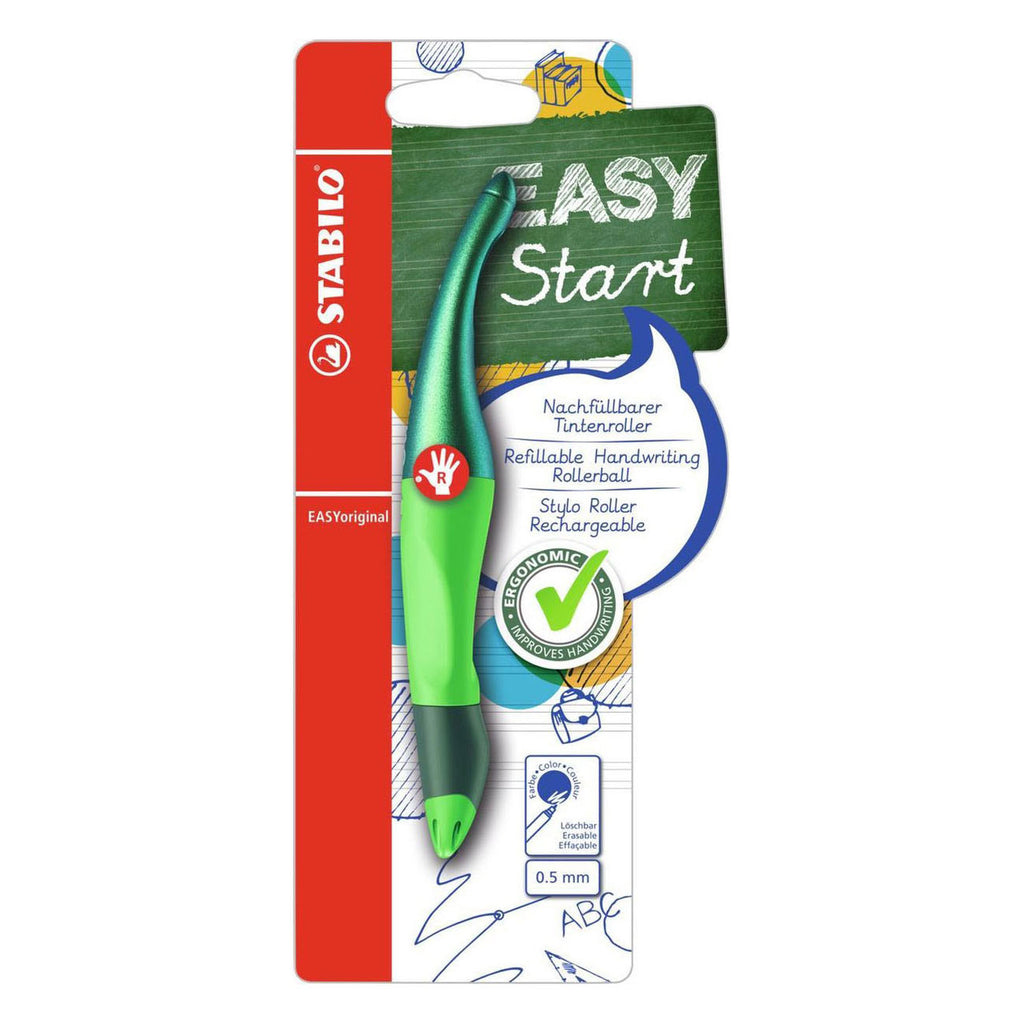 Stabilo easyoriginal holograph rechtshandige rollerball - groen