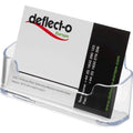 Visitekaarthouder deflecto de70101 transparant