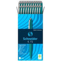 Schneider schrijfwaren schneider balpen - k15 - groen - 20 stuks - s-3084-20