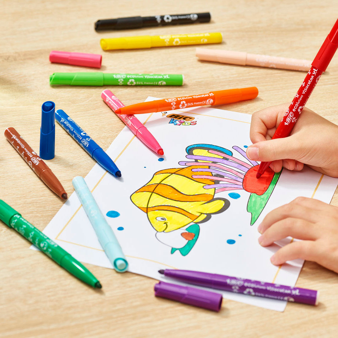 BIC Kids Visacolor XL, 8 Stück.