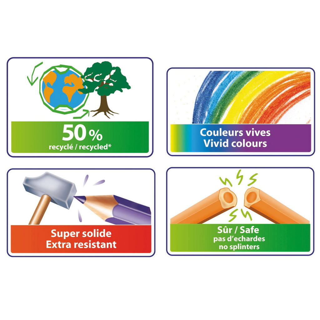 BIC Kids Ecolutions Evolution, 288-teilig.