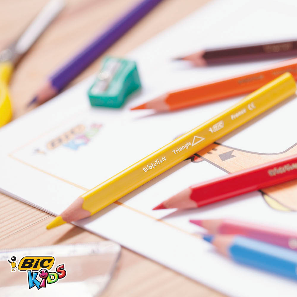 BIC kids ecolutions Evolutionsdreieck, 48-teilig.