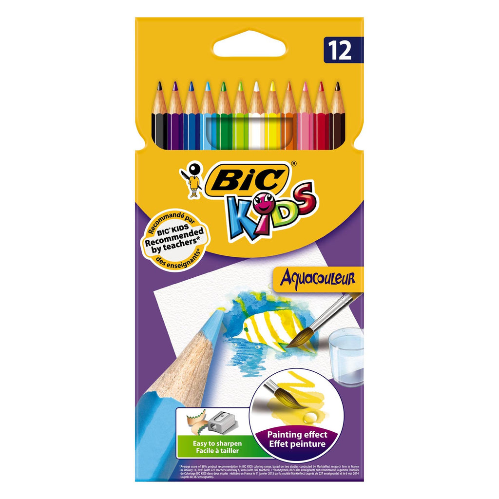 BIC Kids Aquacouler, 12st.