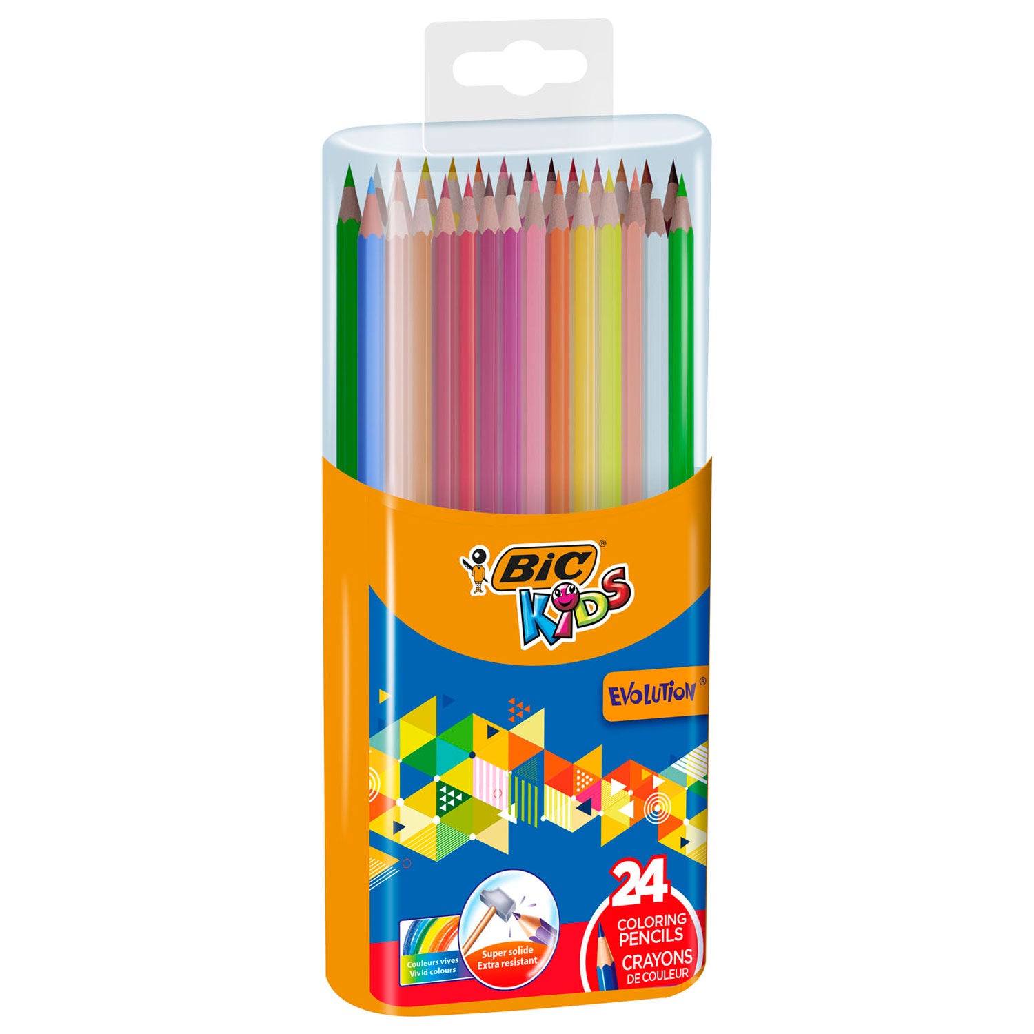 BIC Kids Langable Pack Evolution, 24 Stück.