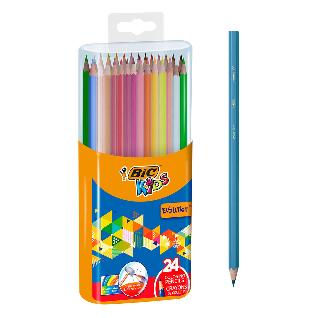BIC Kids Langable Pack Evolution, 24 Stück.