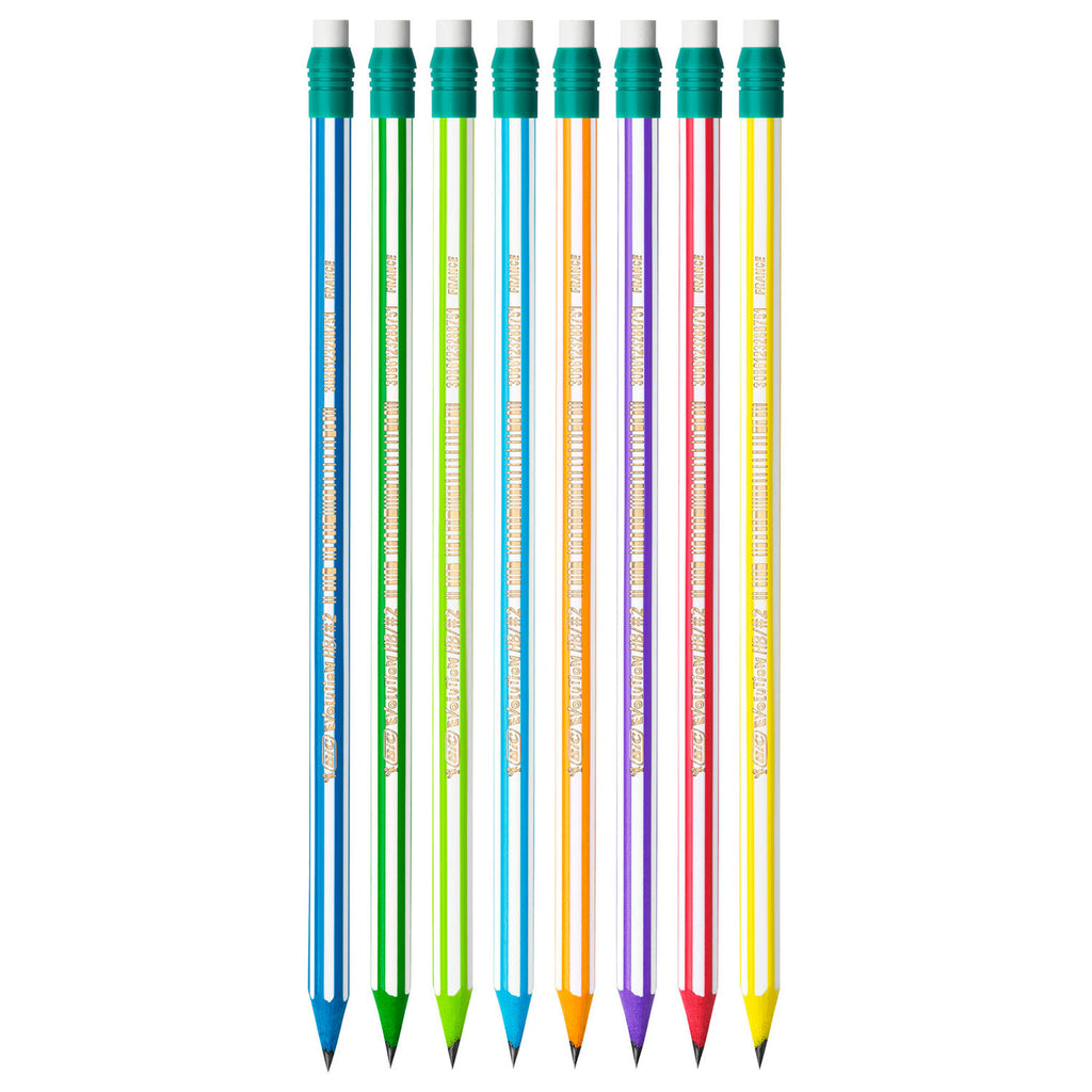 BIC Evolution Stifte mit Gummi, 8St.
