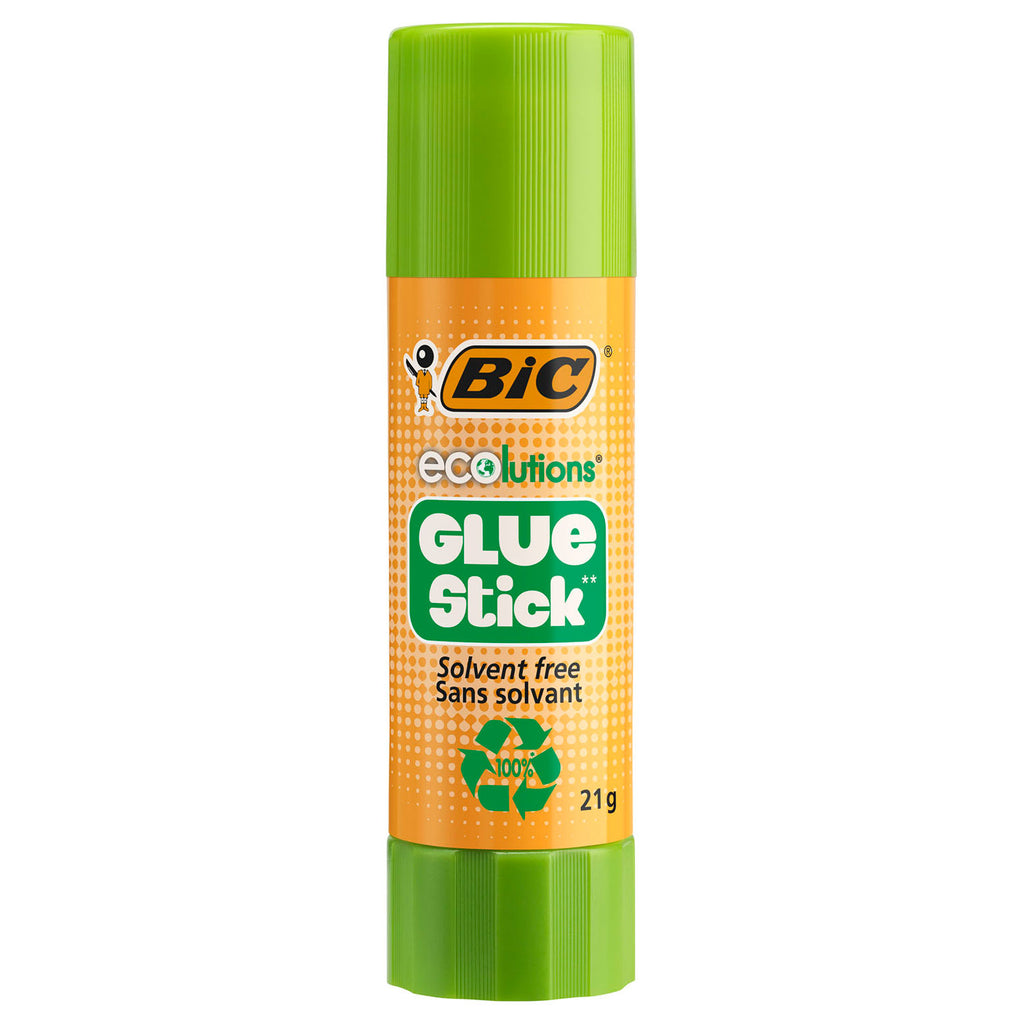 BIC Eco -Klebersticks, 4er-Packung.