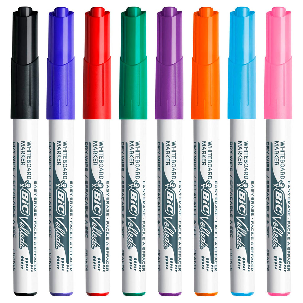 BIC Velleda Whiteboard-Marker, 8 Stück.