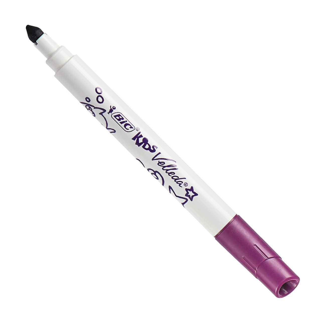 BIC Velleda Kinder-Whiteboardmarker, 6 Stück.