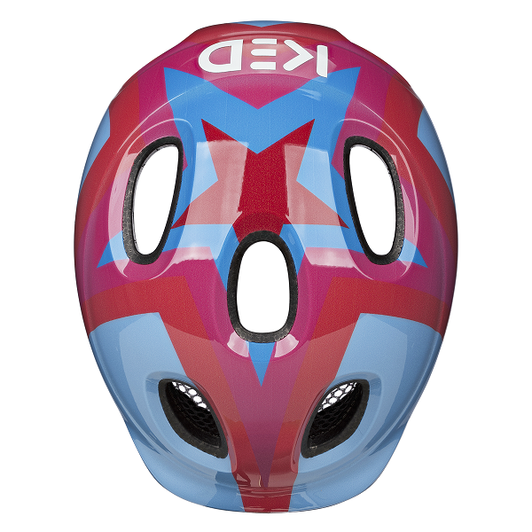 Ked fietshelm meggy spark m (50-55cm) -blauw rood