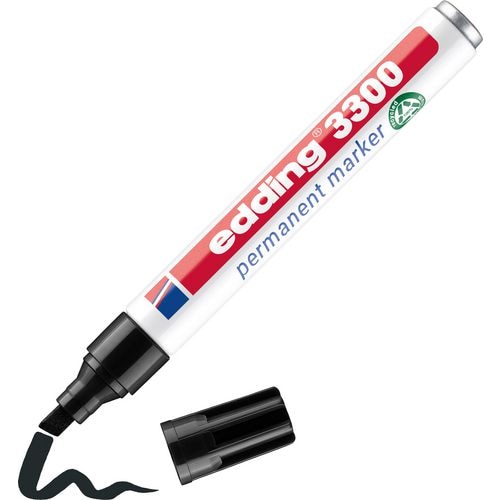 Edding permanente marker 3300 medium zwart