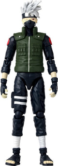 Bandai - anime heroes - naruto shippuden - anime heroes manga figuur 17cm - kakashi hatake (vierde grote ninja oorlog) - officieel gelicenseerd - kakashi actiefiguur - kinderspeelgoed 4+ -36963