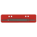 Snelhechterstrips polypropyleen 34x150mm rood kort