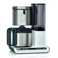 Bosch TKA8A681 Styline Kaffeemaschine, Edelstahl, weiß