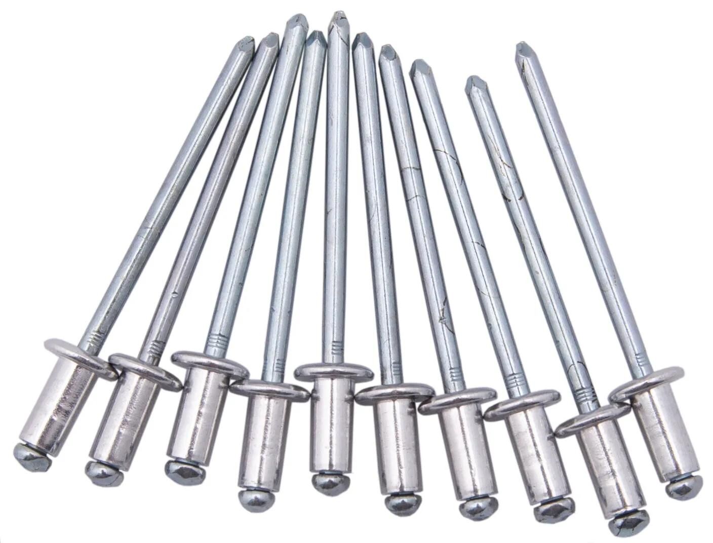 Dresselhaus blindniete blind rivets 4.0 x 8.0mm aluminum steel, flat head