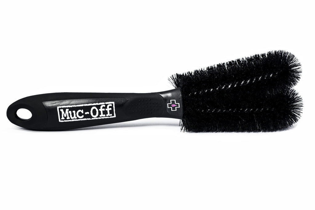 Muc-off two-prong brush spaken borstel