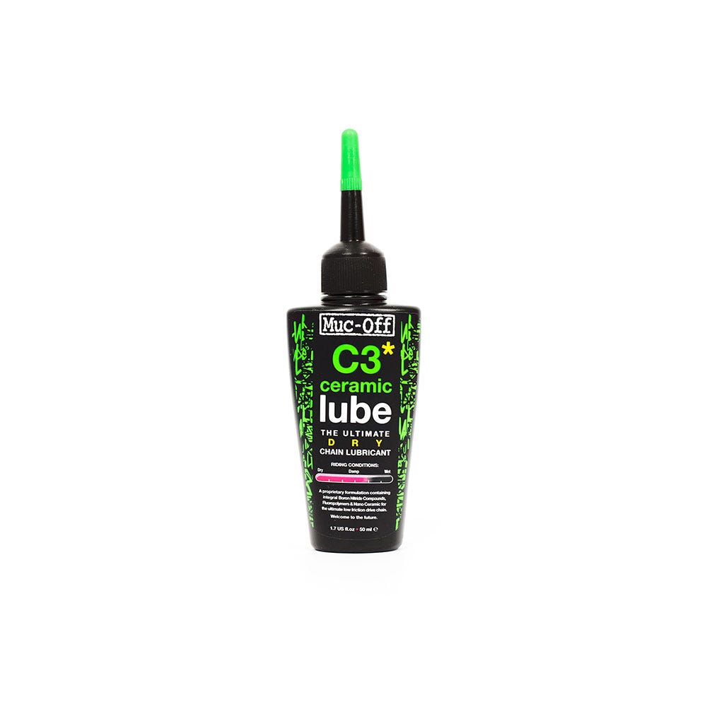 Muc-off c3 dry ceramic lube smeermiddel 50 ml zwart
