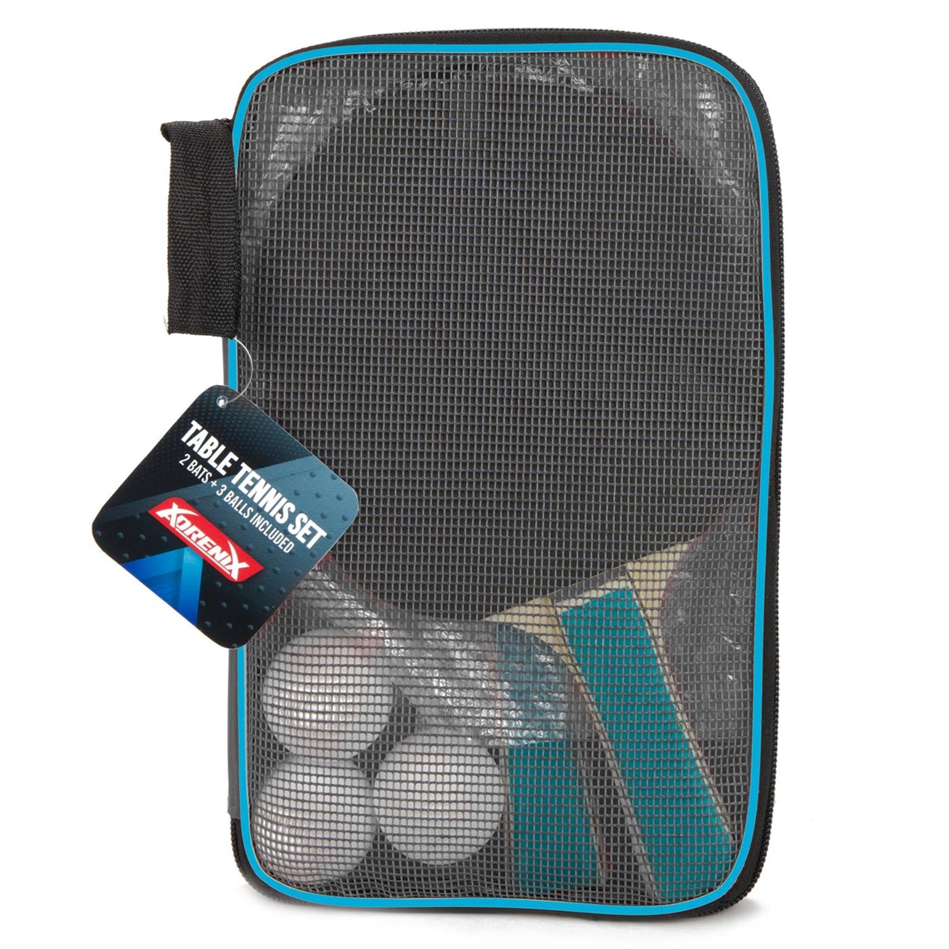 Adrenix tafeltennisset in tas, 5dlg.