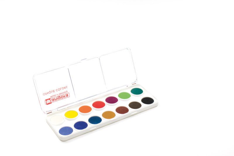 Kangaro K-Fi500 14 Farbtabletten 23 mm Aquarell deckend 14 Stück