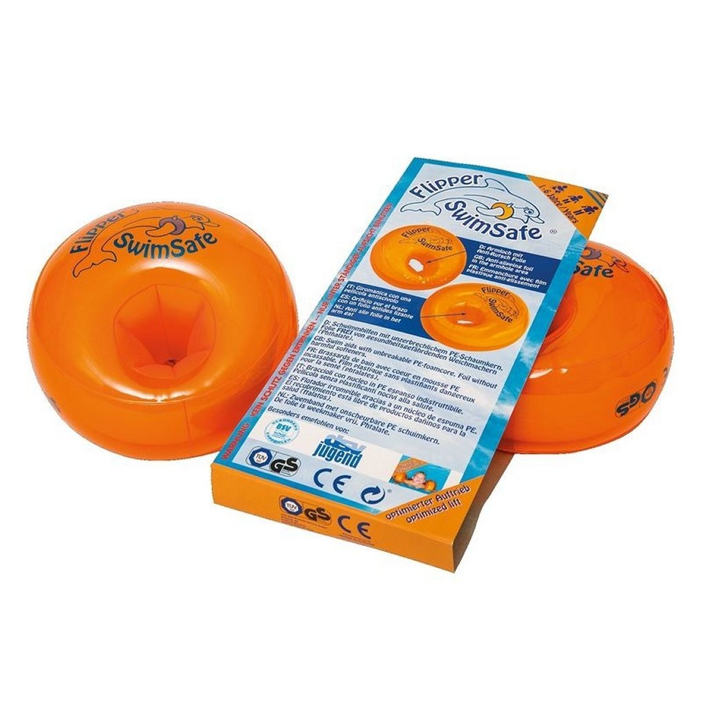 Swimsafe Schwimmflügel, orange, 2 Stück