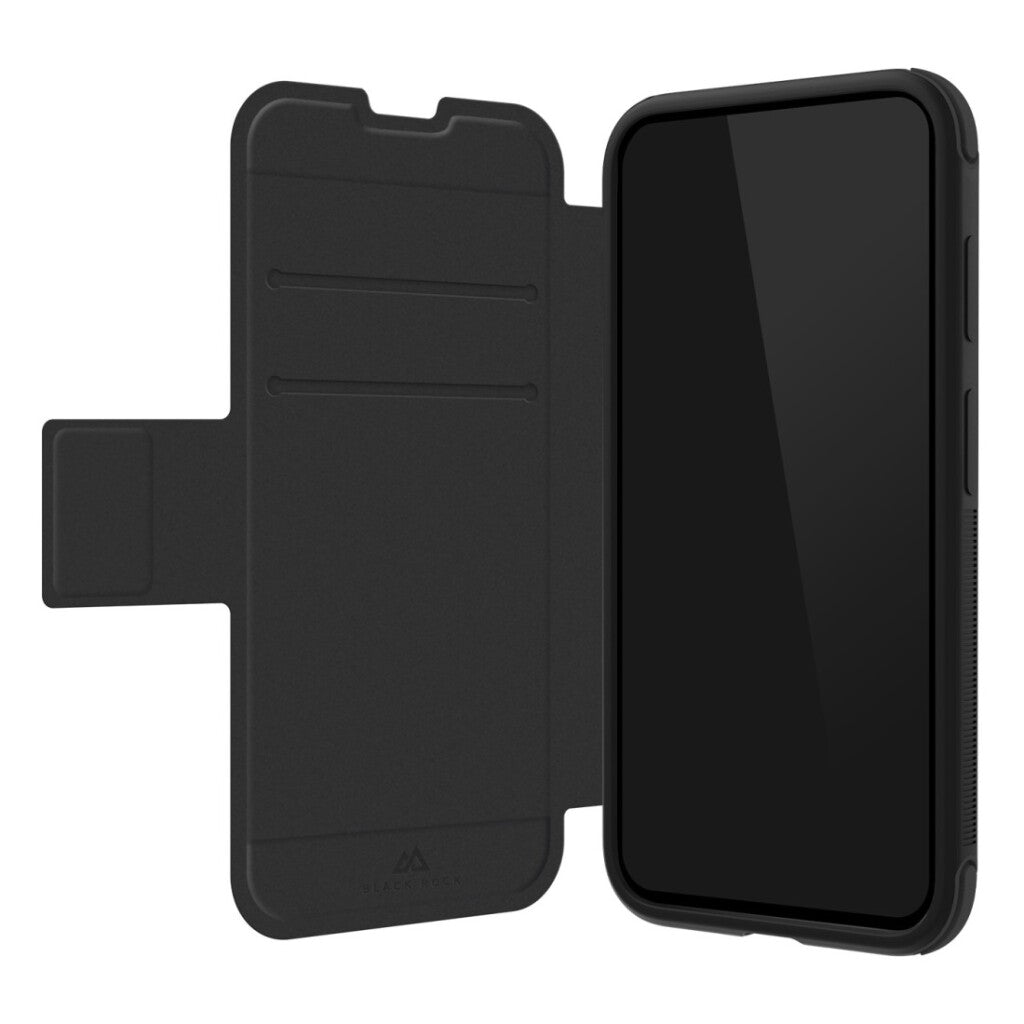 Das robuste Black Rock-Portfolio für das Samsung Galaxy S20 Plus in Schwarz