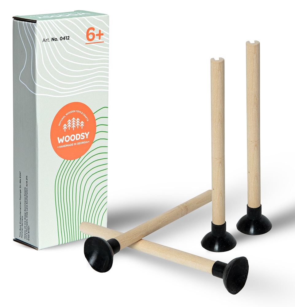 Woodsy 4 pijlen voor kruisboog. 18,5x1,2