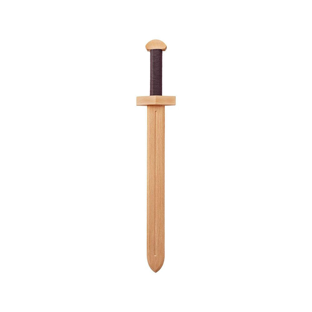 Woodsy houten zwaard in doos. 52x9x4 cm