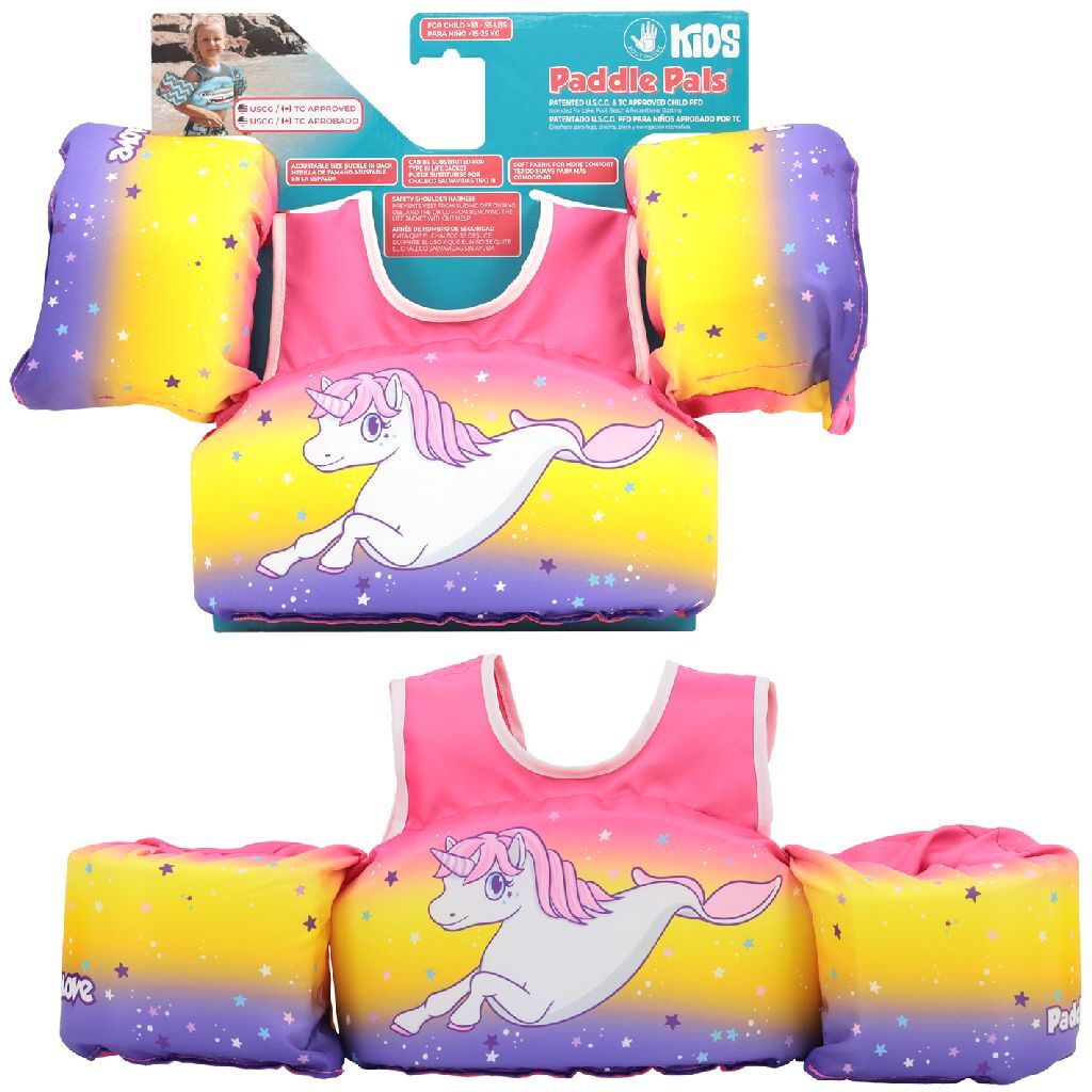 Paddle Pal Einhorn-Schwimmweste, 3-6 Jahre