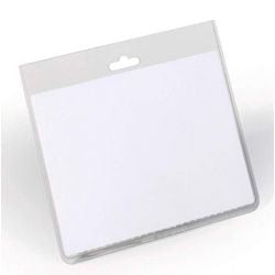 Naambadge durable 8135 90x60mm transparant gesloten