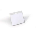 Durable naambadge 8135 90x60mm transparant gesloten