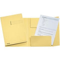 Esselte mappen 3 flappen a4 240x318mm geel