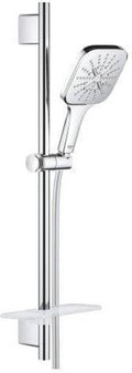 Grohe rainshower smartactive cube 130 douchestangset - waterbesparend - met zeepschaal - chroom