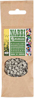 Creativ Company Nabbi Biobeads 5x5mm grau - 1000 Stück.